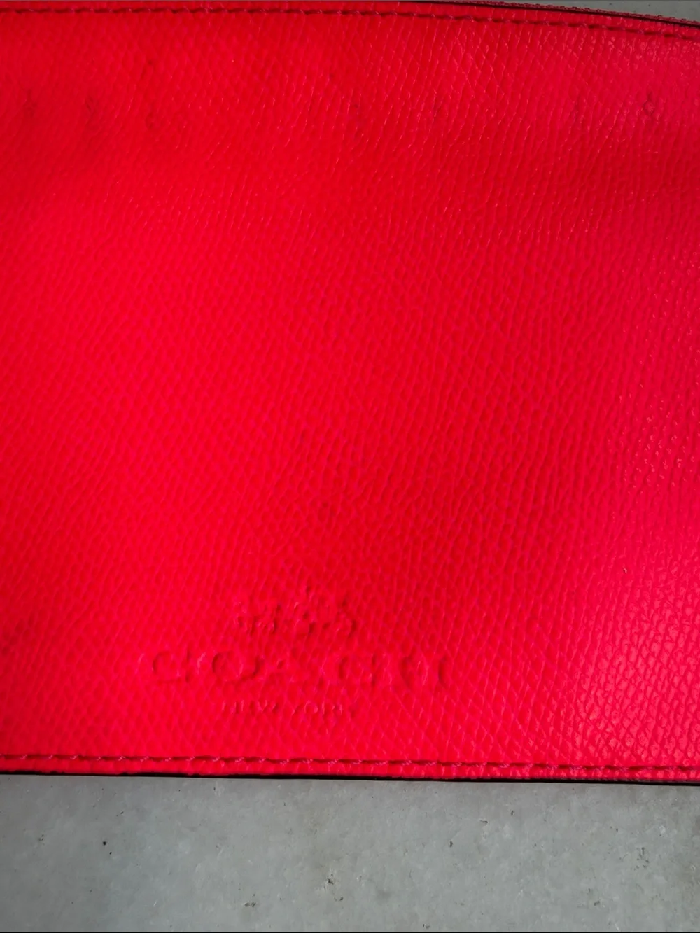 Vintage Coach Pouch